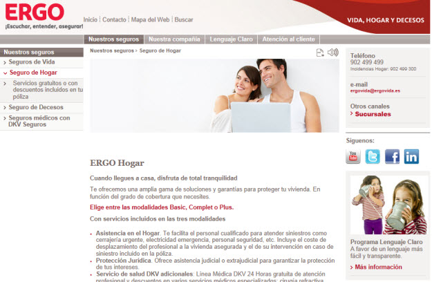 Seguros de hogar online con DKV Seguros