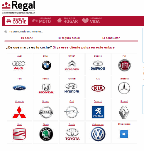 seguros de coche Regal