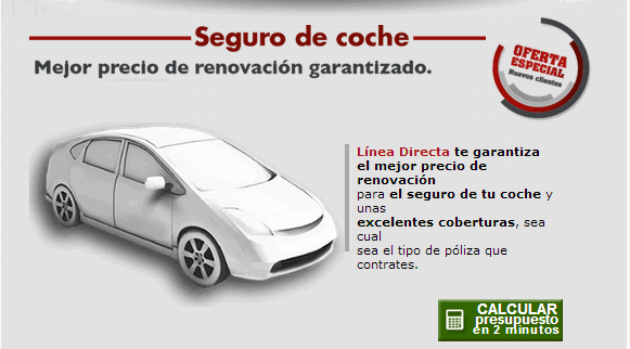 seguro coche linea directa