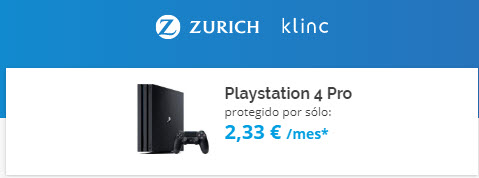 precio seguro playstation 4 pro